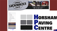 Desktop Screenshot of horshampavingcentre.com.au